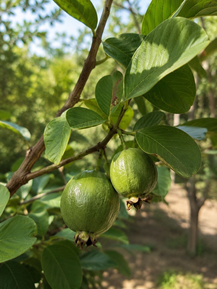גויאבה ננסית בגודל בינוני