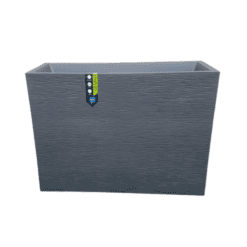 אדנית גבהה פסים בצבע אפור