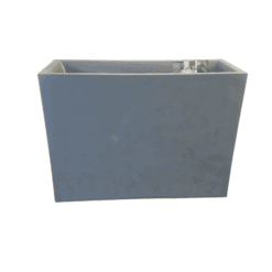 אדנית גבהה בגימור בזלת בצבע אפור