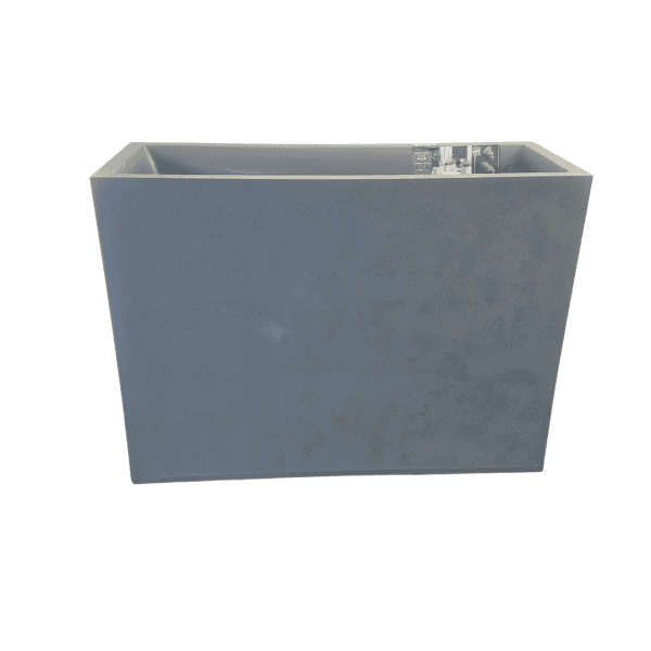 אדנית גבהה בגימור בזלת בצבע אפור