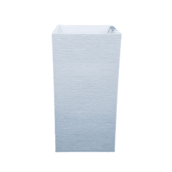 אדנית לגובה פסים צבע לבן