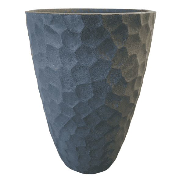 אדנית גביע מעוטרת בצבע אפור