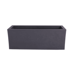 אדנית EDA - XL גדולה - גימור בזלת שחור